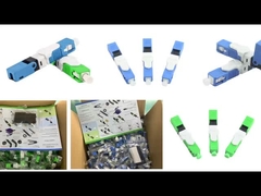 Hızlı Bağlayıcı Ftth Sc Apc Tek Modlu Fiber Optic Aksesuarları