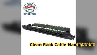 Profesyonel 12 Portlu Ağ Patch Panel Çözümü