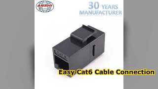 Kolay Cat6 RJ45 Keystone Bağlayıcı Kurulumu