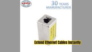 Ethernet Kablolarını Kolayca Korumalı RJ45 Metal Bağlayıcıyı Uzatın