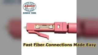 Hızlı FTTH Fiber Optik Konektör Kolay Kurulum Kılavuzu