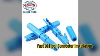FTTH Projeleri için Hızlı LC Fiber Konektör