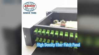 1U Raf Montajlı Fiber Patch Panel 48 Bağlantı Noktalı Çözüm