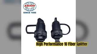 1U Raf Montajlı PLC Ayırıcı Yüksek Performanslı Fiber Çözümü