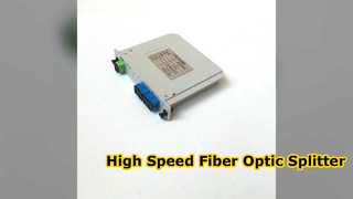 FTTH için Yüksek Performanslı 1x8 Fiber Optik PLC Ayırıcı
