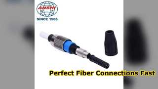Hızlı Fiber Optik Konektör Yüksek Hassasiyetli FTTH Çözümü