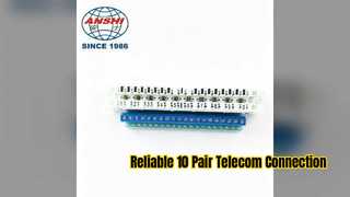 XL 011L 10 Çift LSA PLUS PCB Modülü Güvenilir Telekom Kurulumu