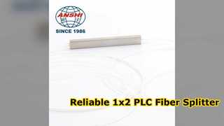 1x2 PLC Fiber Bölücü Yüksek Güvenilirlik FTTH Çözümü