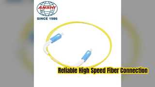 Yüksek Performanslı SC SC Tek Modlu Fiber Optik Bağlantı Kablosu