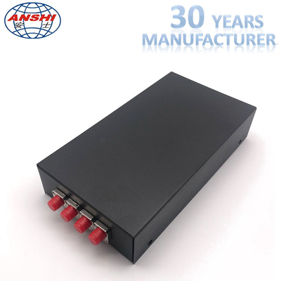 Wall Mount Cable Distribution Box / 4 Port FC Pigtail Fiber Optical Termination Box