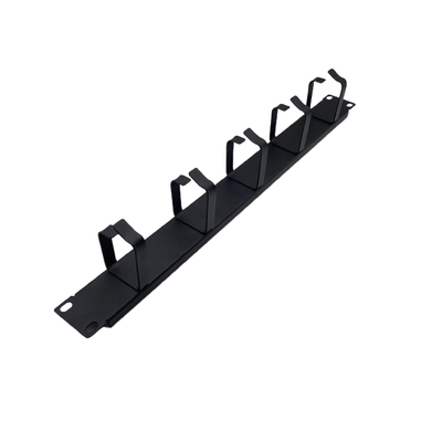 5 Rings 19 Inch Rack Cable Network Horizontal Cable Manager XL-4020-3C1