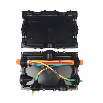 7 delikli TDC FTTH Mikro Kanal Dağıtım Mikrodükt Kapama Fiber Optik Yeraltı HDPE Tüp Paketi Şubesi Kullanımı için