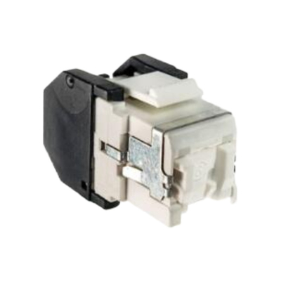 RJ45 3M Type STP CAT6 Unshielded Keystone Jack 180 Degree With Gold Plating