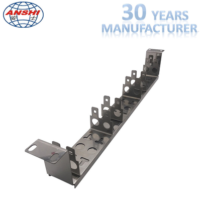 60 Pairs Lsa Plus Modülü Arka Montaj Çerçevesi Metal Tabanlı 19 İnç 1u 6 Yollu