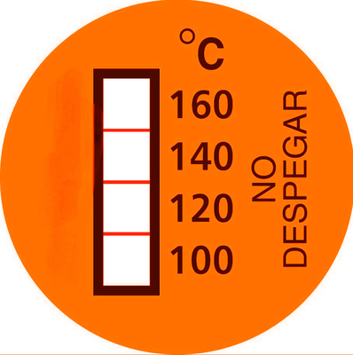 Irreversible 100 120 140 160℃ High Temperature Irreversible Temperature Indicator Labels