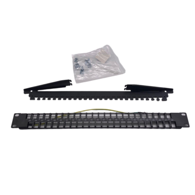 Modüler Yüksek Yoğunluklu Zig Zag patch paneli, 48xRJ45/u/s, donanımsız, 1U