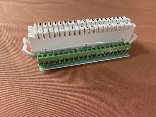 20 kutup Krone Tipi PCB Tipi Bağlantı Modülü LSA PLUS Krone Green Broad