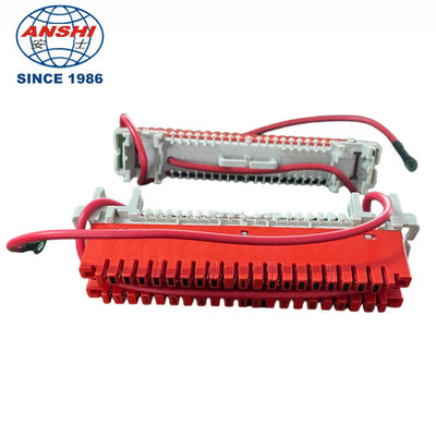 ABS / PBT KRONE LSA Plus Modülü Telekomünikasyon için 10 Pairs Yer Modülü