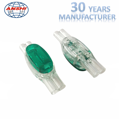 U1B GREEN COLOR 2 TO 2 PIN 0.9-1.3MM GREASE ile kablo BUTT CONNECTOR